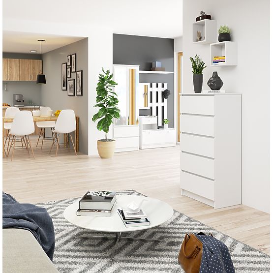 KOMODA K60 5SZ CLP PK BÍLÁ