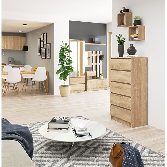 KOMODA K60 5SZ CLP PK DUB SONOMA