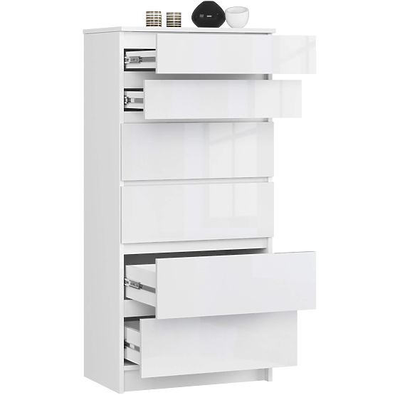 KOMODA K60 6SZ CLP PK BÍLÝ LESK