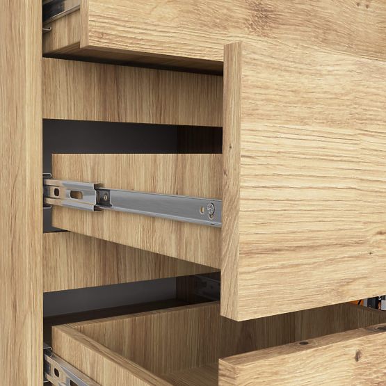 KOMODA K80 1D 5SZ PK DUB ARTISAN