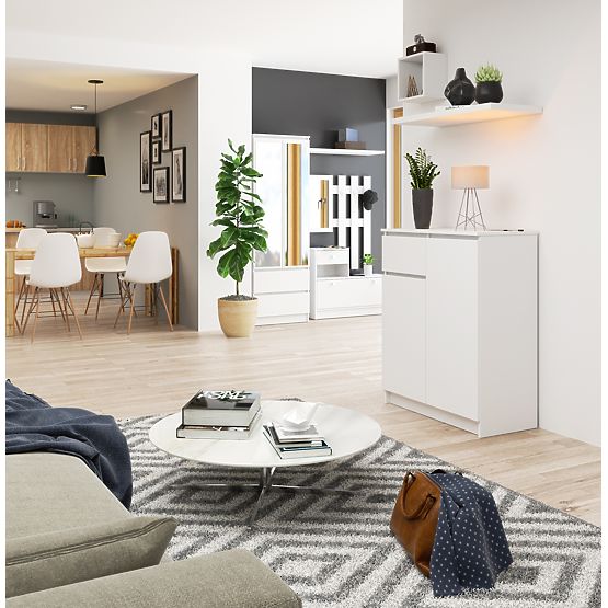 KOMODA K80 2D 1SZ CLP PK BÍLÁ