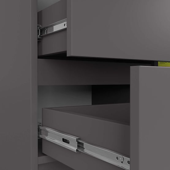 KOMODA K80 JERRY 1D 3SZ PK GRAFIT ŠEDÁ