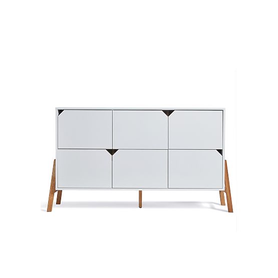 Komoda Lotti - 6 šuplíků