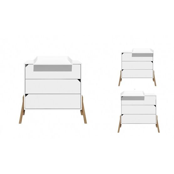 Komoda Lotti - 3 šuplíky