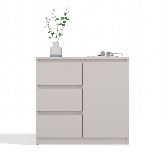 Komoda Malwa 1D3S KAŠMÍR BÉŽOVÁ