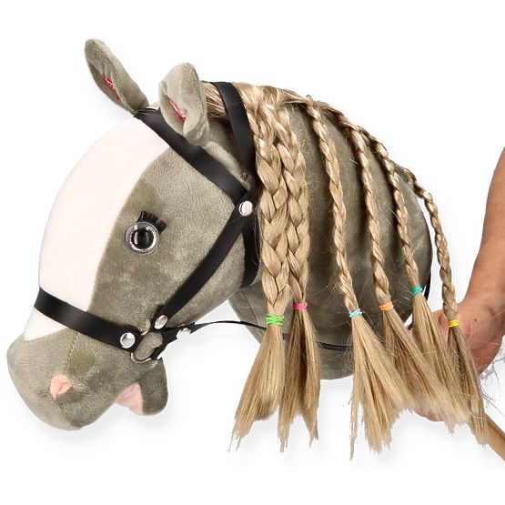 Koník na tyči Hobby Horse Siwek Premium
