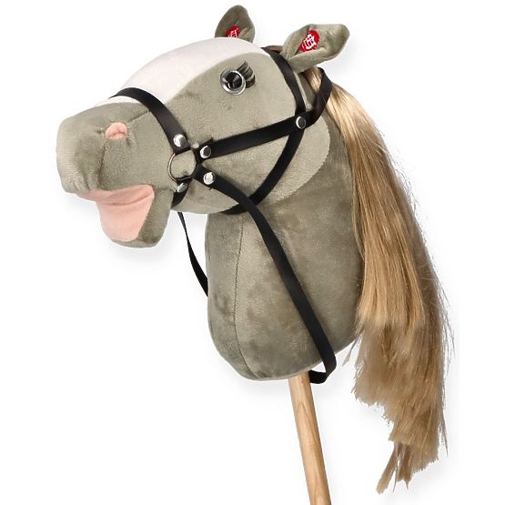 Koník na tyči Hobby Horse Siwek Premium