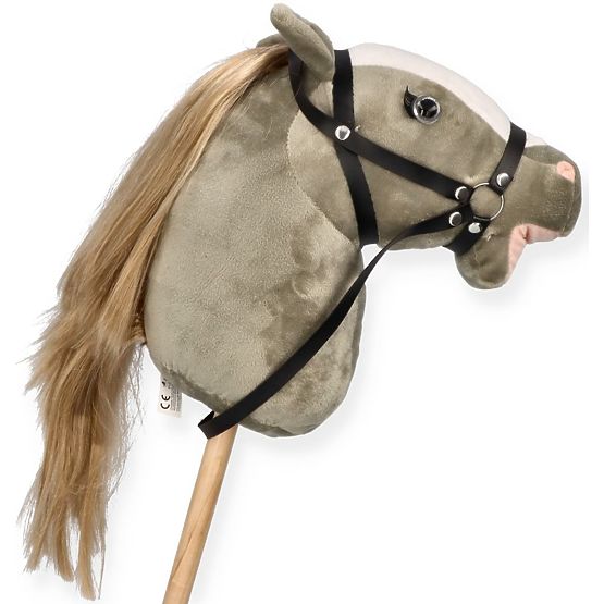 Koník na tyči Hobby Horse Siwek Premium