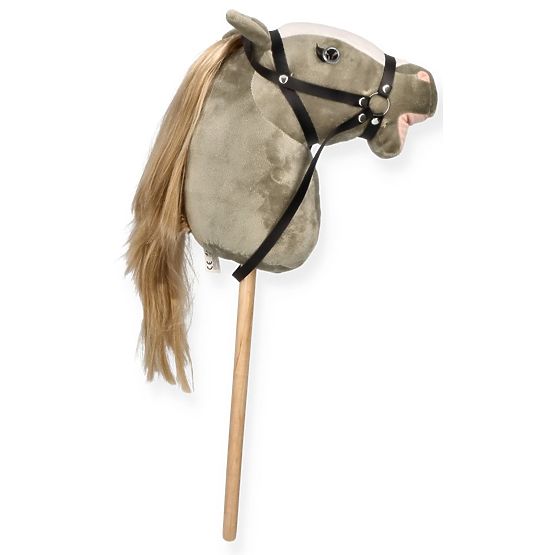 Koník na tyči Hobby Horse Siwek Premium