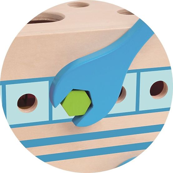 Konstrukční autobus s nářadím