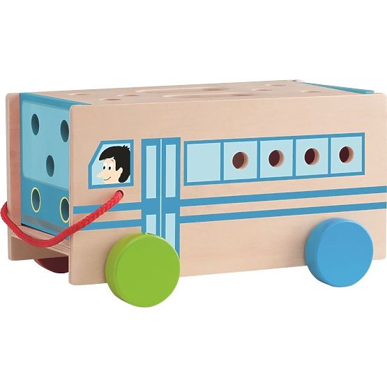 Konstrukční autobus s nářadím