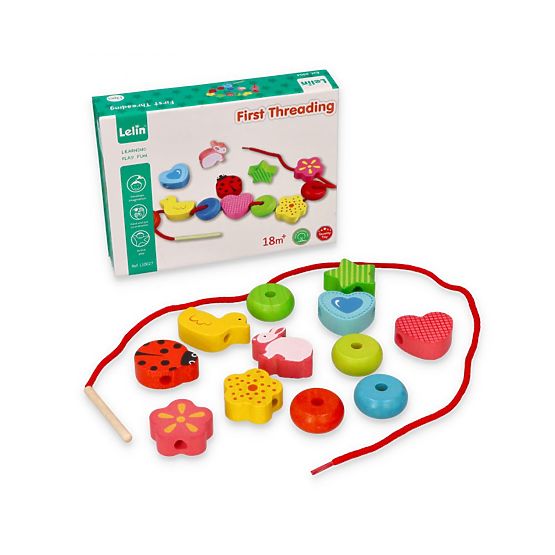 Korálky na navlékání pro batole