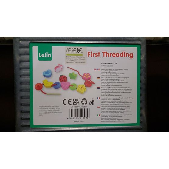 Korálky na navlékání pro batole