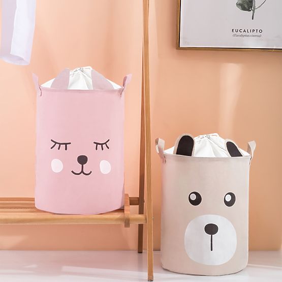 Koš na hračky - méďa