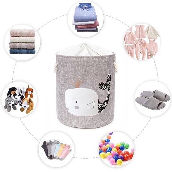 Koš na hračky XL - velryba