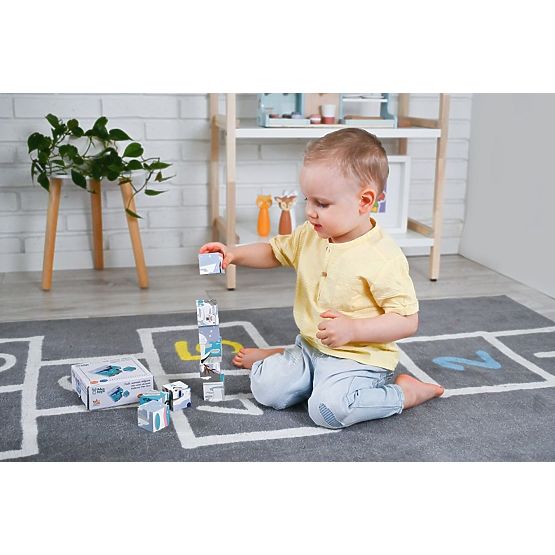 Kostky skládačka krychlová Arktická zvířata