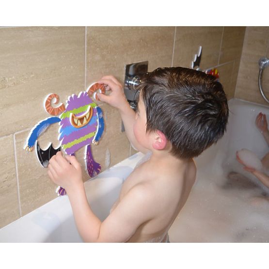 Koupací nálepky Strašidelní Příšerky