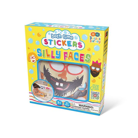 Koupací samolepky - vtipné tváře