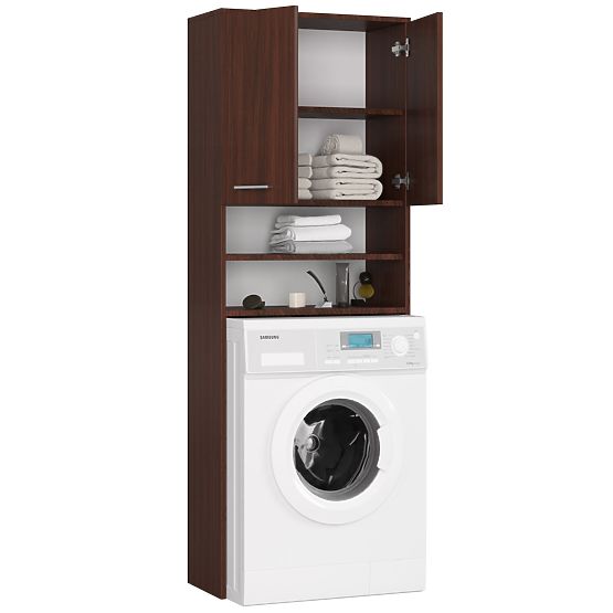 KOUPELNA SKŘÍŇKA FIN NAD PRAČKU WENGE