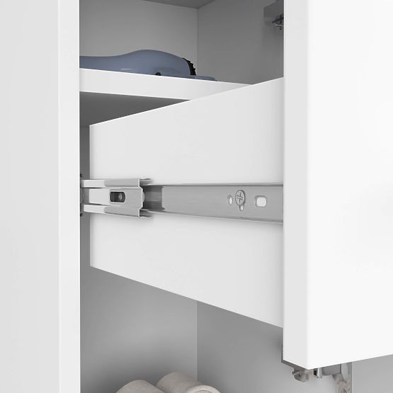 KOUPELNA SKŘÍŇKA FIN SLOUPEK 30 2D 1SZ 85cm PK BÍLÁ