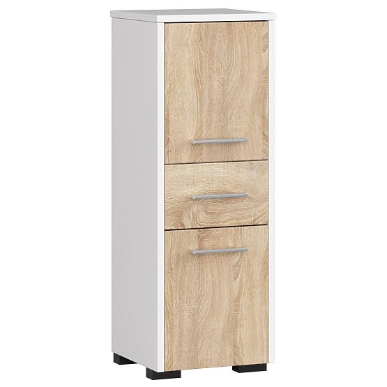 KOUPELNA SKŘÍŇKA FIN SLOUPEK 30 2D 1SZ 85cm PK BÍLÁ / SONOMA