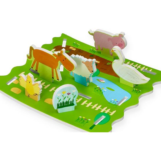 Koupelnové samolepky - život na farmě