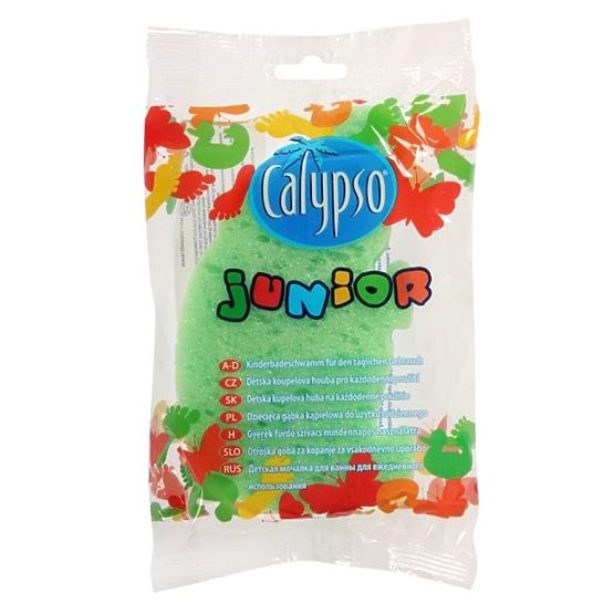 Koupelová houba Junior Animal Calypso zelená