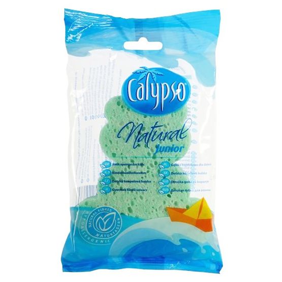 Koupelová houba Junior Natural Calypso zelená