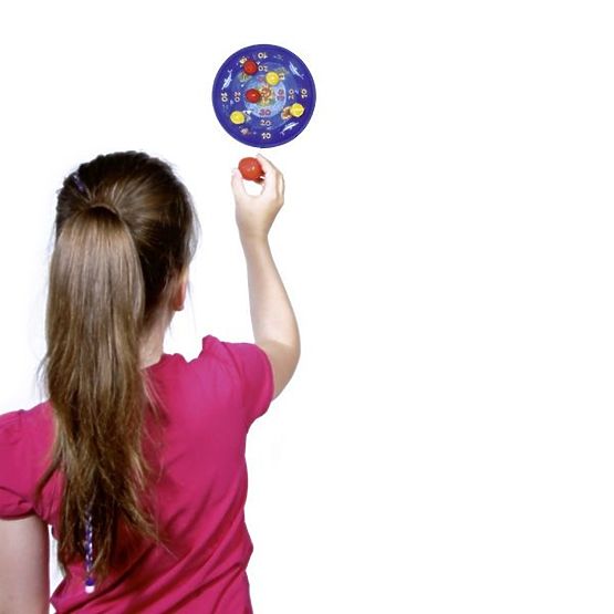 Kuličkový šipkový terč