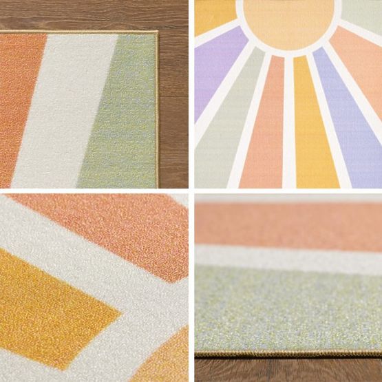 Kusový dětský koberec Play - Duhové Sluníčko