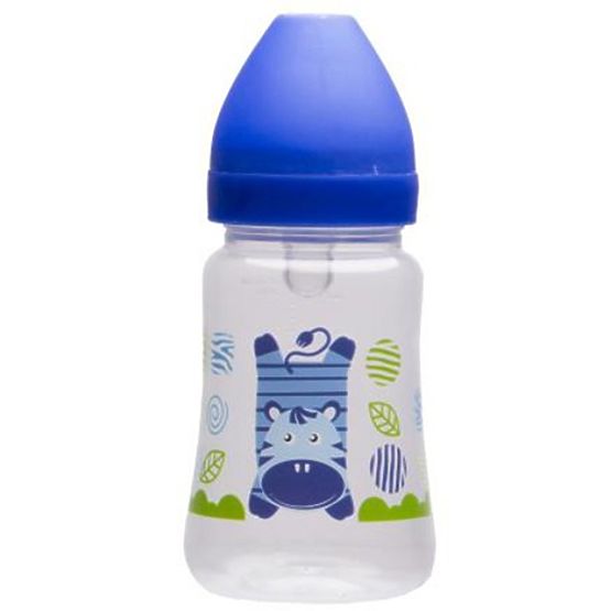 Láhev s širokým hrdlem Akuku 250 ml modrá