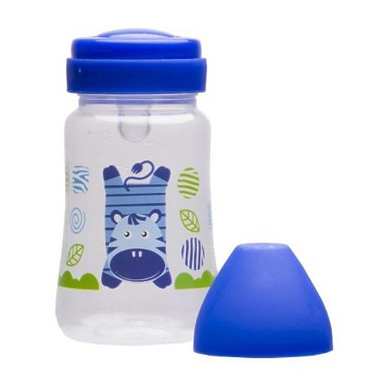 Láhev s širokým hrdlem Akuku 250 ml modrá