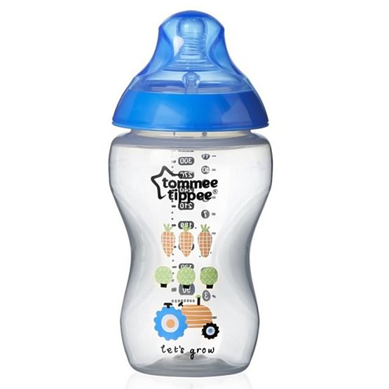 Láhev Tomme Tippee C2N 340 ml 2ks modrá