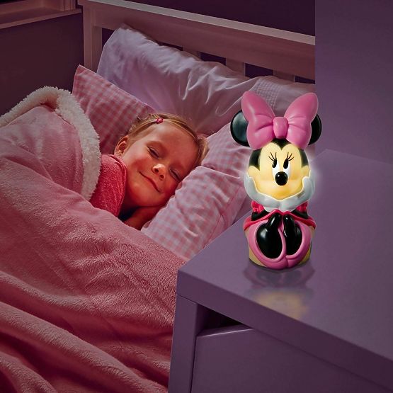 Lampička a baterka 2v1 - Minnie Mouse