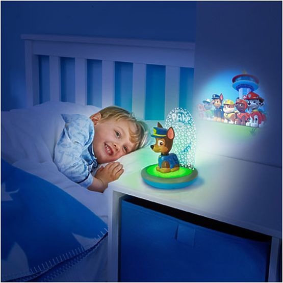 Lampička, baterka a projektor 3v1 Paw Patrol - Chase