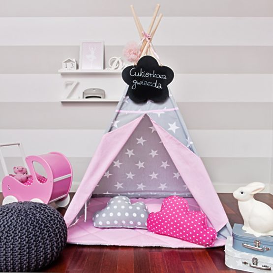 Látková girlanda -  Sladká hvězda