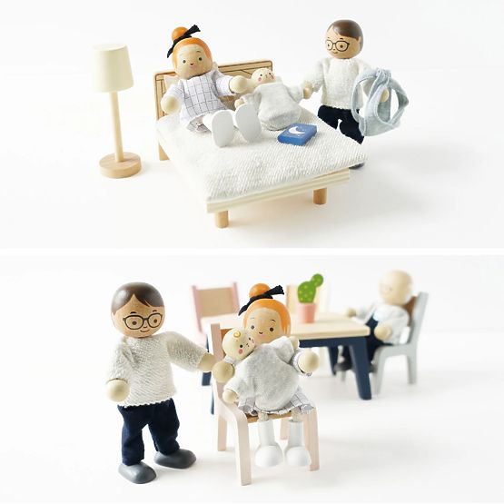 Le Toy Van Nábytek Starter Daisylane - kompletní set do domečku