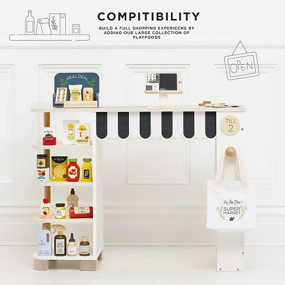 Le Toy Van Prodejní stánek s pokladnou a příslušenstvím