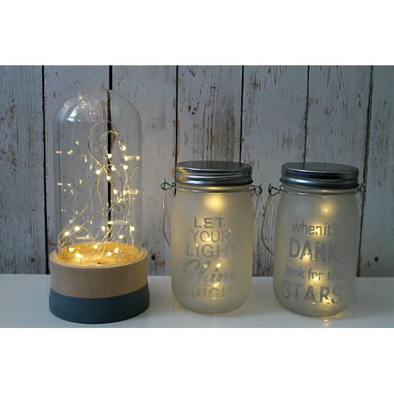 LED lampion Let Your light shine bright