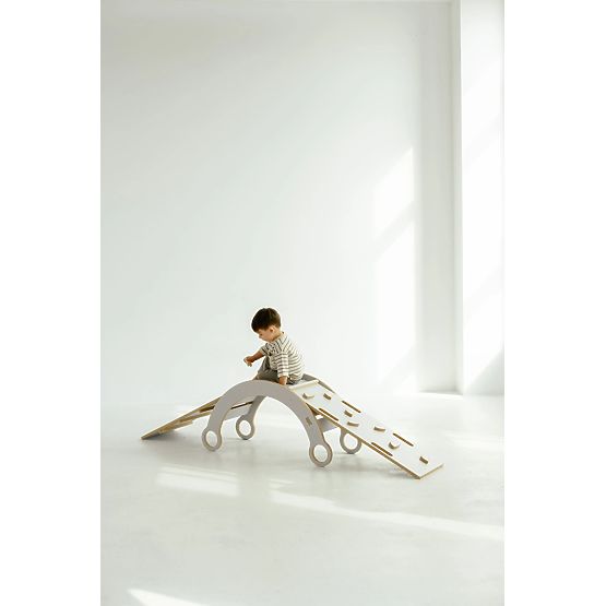 Lezecký set Montessori M - bílá