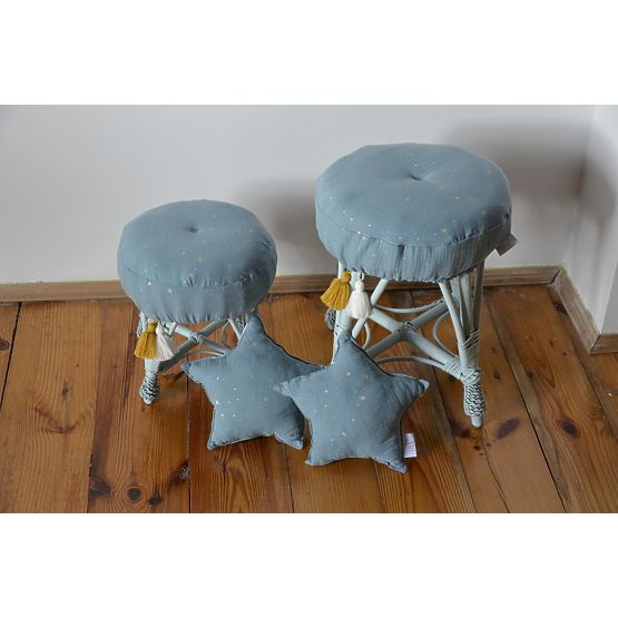 LILU Mušelinový polštář hvězda mini