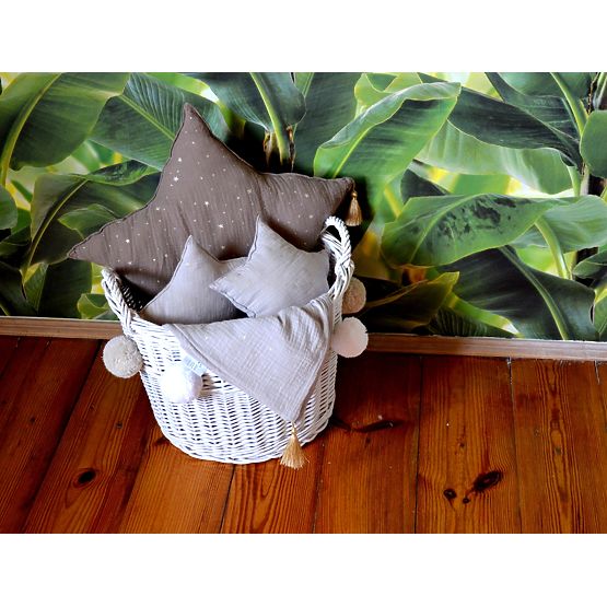 LILU Proutěný koš na hračky