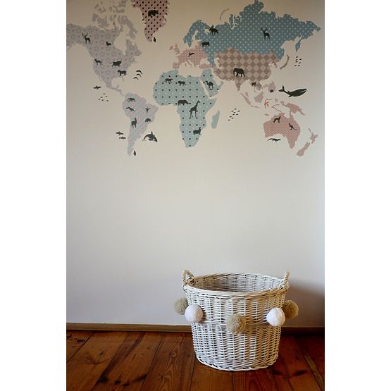 LILU Proutěný koš na hračky