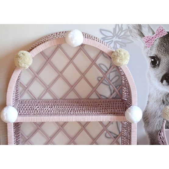 LILU Proutěný regál