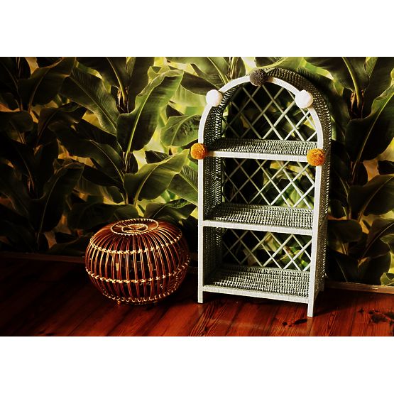 LILU Proutěný regál