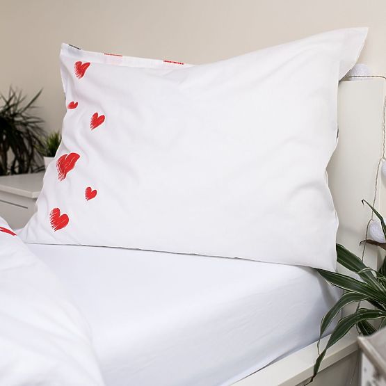 Ložní  Povlečení Mickey a Minnie 140 x 200 cm + 70 x 90 cm