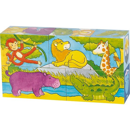 Magické kostky se zvířaty