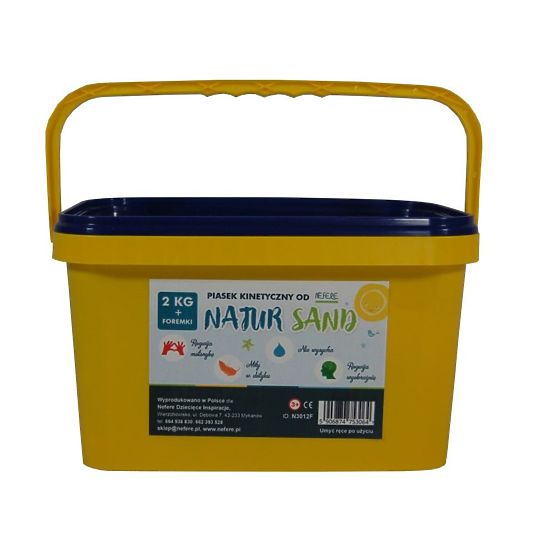 Magický kinetický písek 2 kg - natur