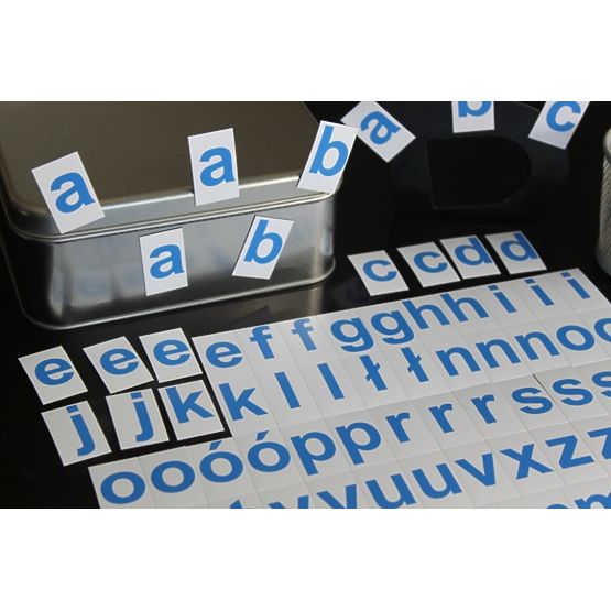 Magnetická abeceda - malá písmena