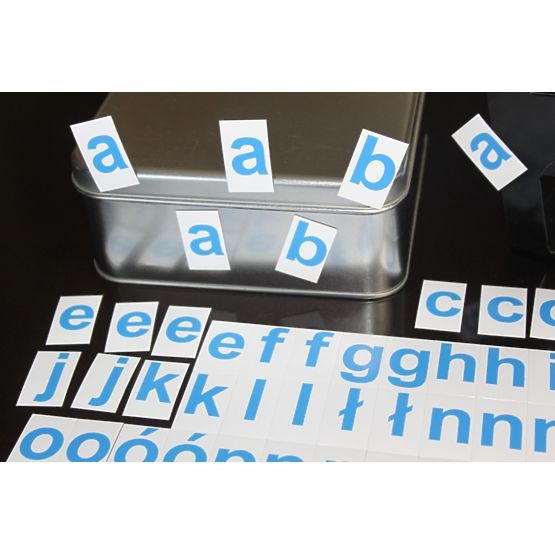 Magnetická abeceda - malá písmena